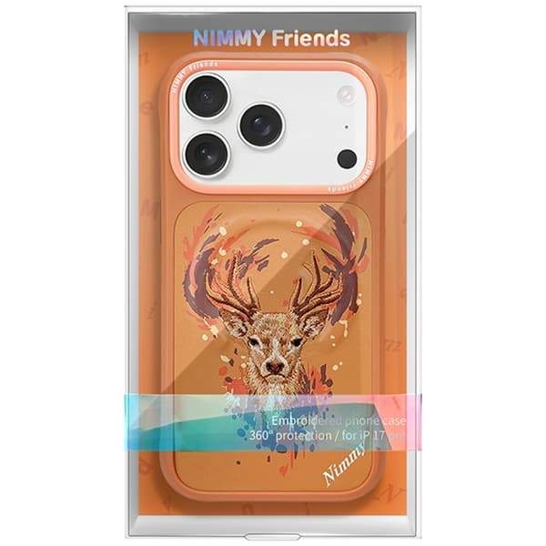 Nimmy Mobilskal För iPhone 17 Pro MagSafe Deer - Orange Orange