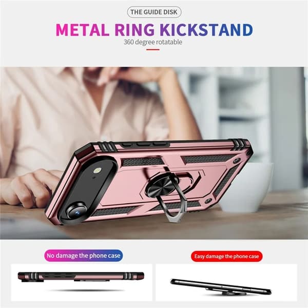 Mobilskal till iPhone Air med Kickstand - Roséguld Roséguld
