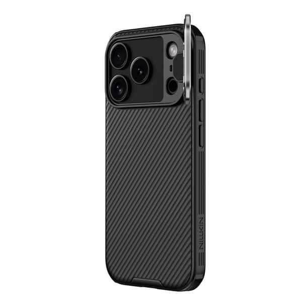 NILLKIN Camshield Prop Mobilskal till iPhone 17 Pro Clear Black Lens