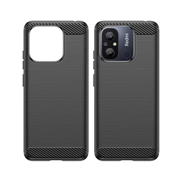 Tech-Protect MXiaomi Redmi 12C Mobiskal Carbon Silicone