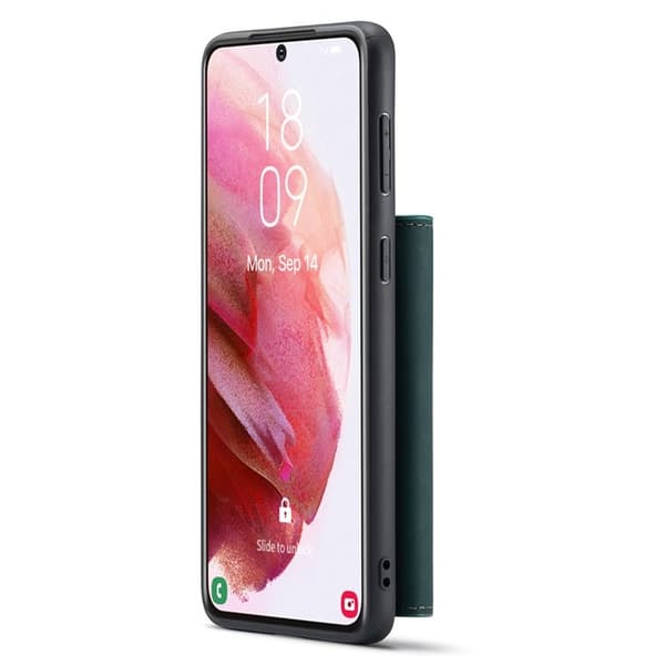 DG.MING M1 Series Mobilskal till Samsung Galaxy S22+ 5G Wallet Grön