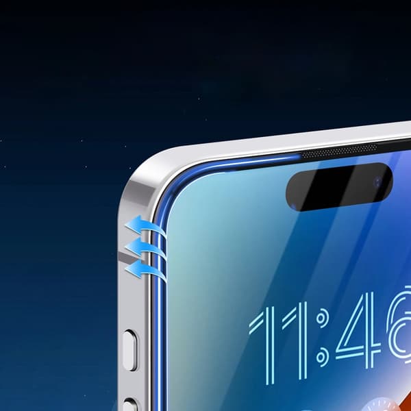 Joyroom iPhone 15 Plus/16 Plus Härdat Glas Skärmskydd Corning Eyecare