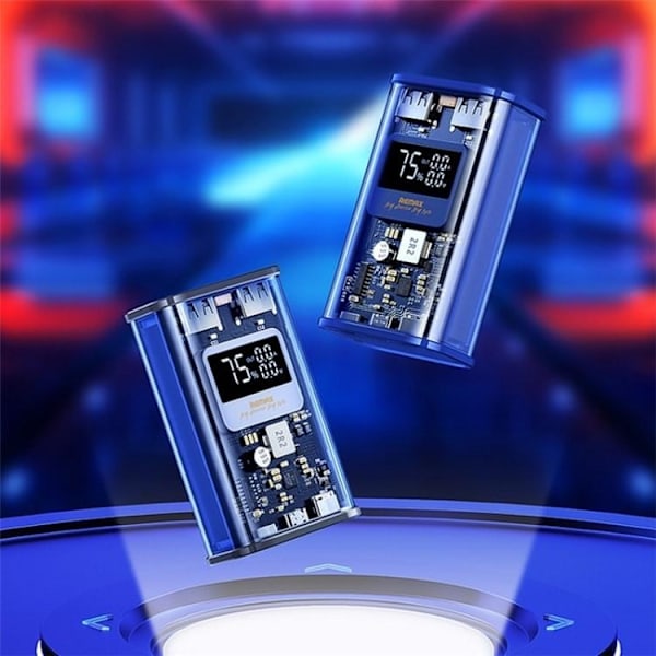 REMAX RPP-570 10000mAh Power Bank PD 20W Snabbladdning - Grå