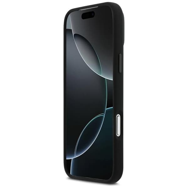 BMW telefontaske til iPhone 17 Pro Max MagSafe M Silikone Logo - Sort Svart