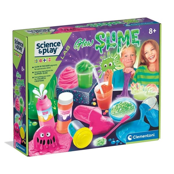 CLEMENTONI Fluo Slime Set