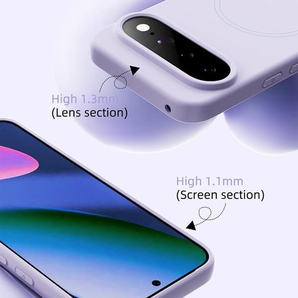 ABEEL Mobilskal för Google Pixel 11 Pro XL MagSafe Skin Touch Blå