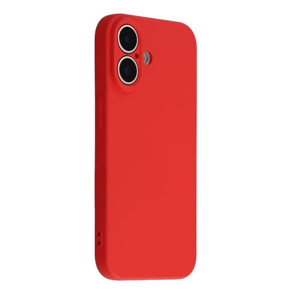 AMORUS Mobilskal till iPhone 17 Precise Cutouts TPU Fiber - Röd Röd