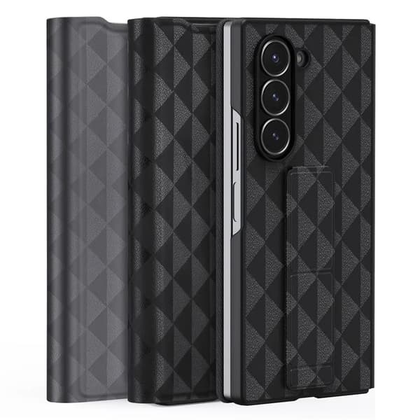 Dux Ducis Galaxy Z Fold 6 Plånboksfodral Fitt Kickstand - Grå Grå