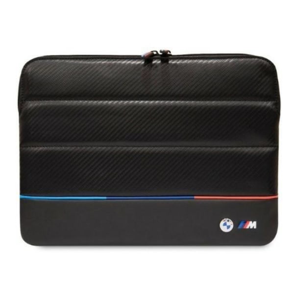 BMW Data Case 14" Sleeve Carbon Tricolor - Sort
