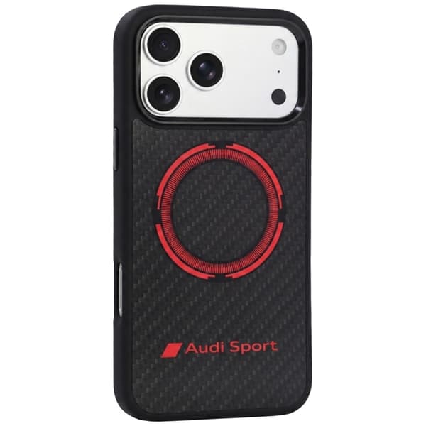 Audi Mobilskal För iPhone 18 Pro Max/17 Pro Max Magsafe RSQ Carbon Fiber