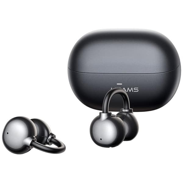 USAMS In-Ear Hovedtelefoner Bluetooth Clip-on Echo R02 - Grå Grå