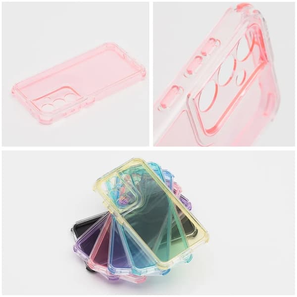 Telefontaske til Xiaomi Redmi 14C Matrix Clear - Pink Rosa