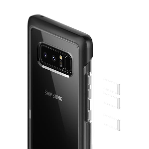 Caseology Skyfall Cover til Samsung Galaxy Note 8 - Sort Black