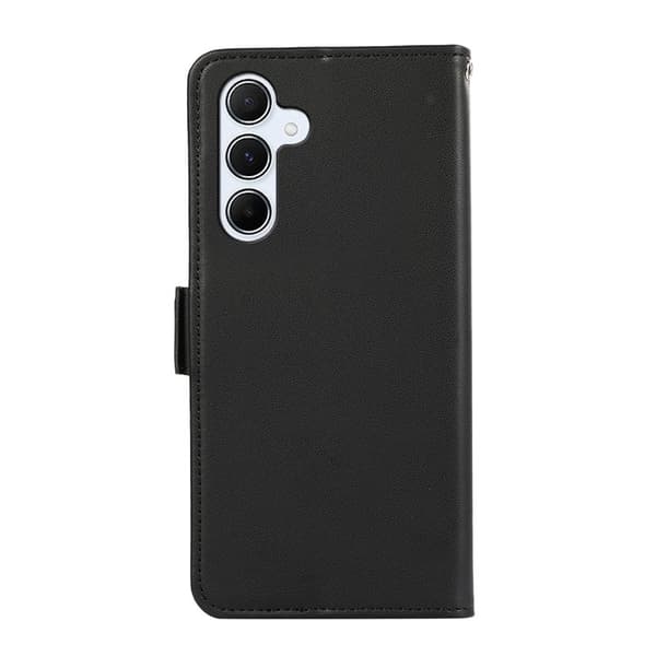 ABEEL Samsung Galaxy S23 FE Plånboksfodral RFID-Skydd Konstläder Svart