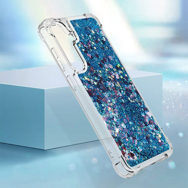 Mobilskal för Samsung Galaxy S26 Plus TPU Glitter Shockproof - Blå
