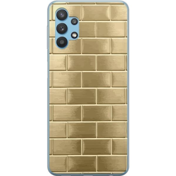Mobilskal till Samsung Galaxy A32 5G med Gyllene Murstenar