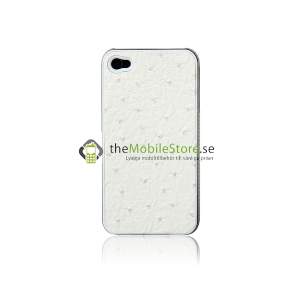 Baksideskal till Apple iPhone 4S/4 (OSTRIG VIT) Vit