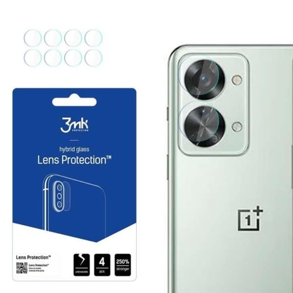 3MK OnePlus Nord 2T    Kameralinskydd Transparent