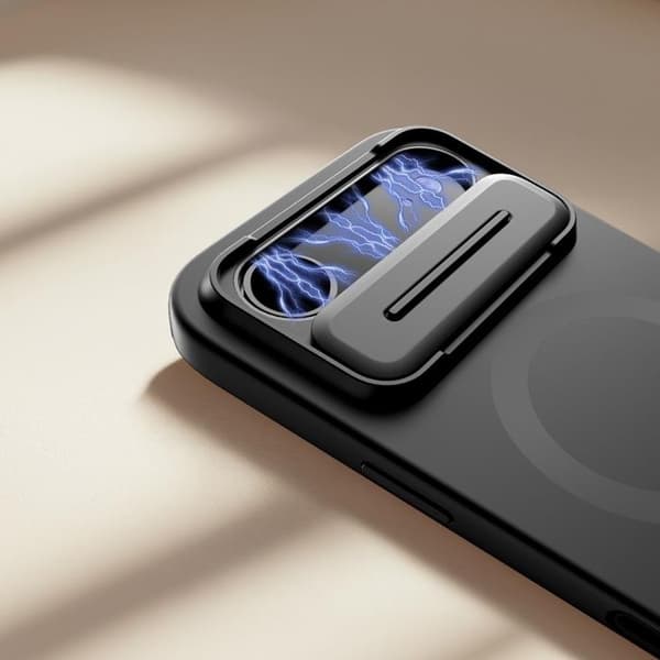 Tech-Protect iPhone Air Magsafe Kevlar Aura Telefontaske - Sort Svart