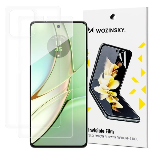 Wozinsky Motorola Edge 40 Pro Skærmbeskytter Invisible - Gennemsigtig