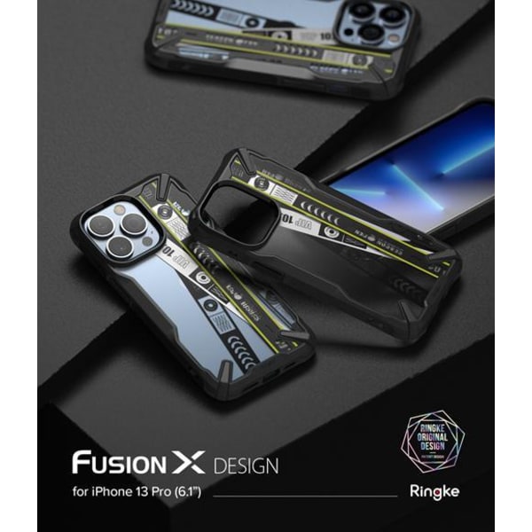 Ringke Fusion Cover iPhone 13 Pro - Sort Black