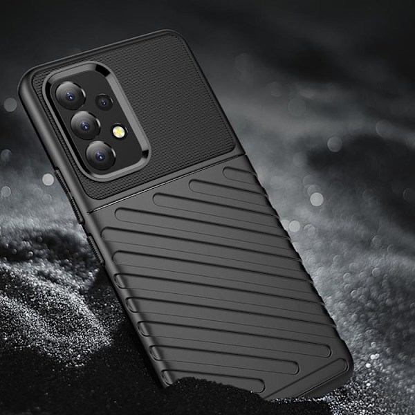 Thunder Flexible Armored Skal Galaxy A53 5G - Svart