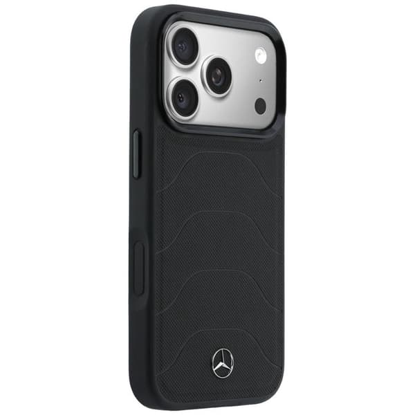 Mercedes Mobilskal För iPhone 17 Pro Max MagSafe Mesh with Bow Line - Svart