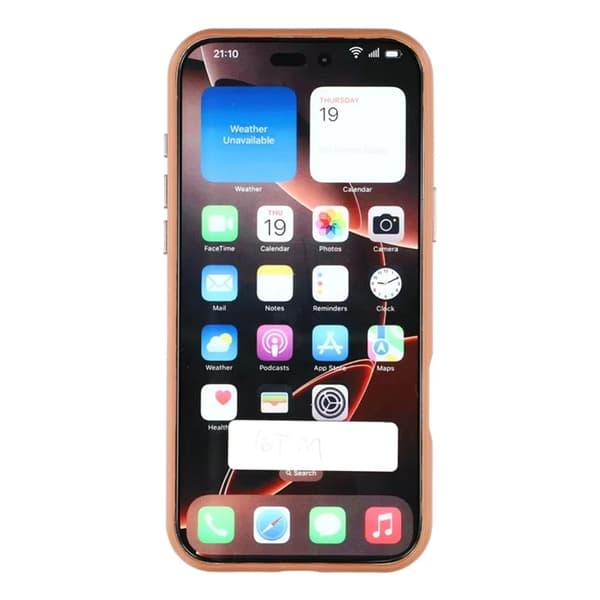 KIGC Mobilskal till iPhone 16 Pro Magsafe Läder - Brun Brun