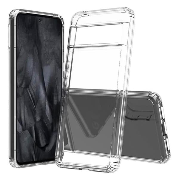 Mobilskal till Google Pixel 8 Acrylic Soft TPU - Clear Transparent