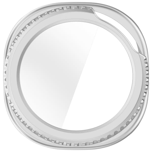 Galaxy Watch 8 Classic (46mm) Skal PC + Härdat Glas Integrerat Silver