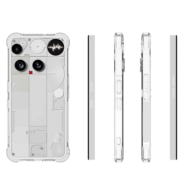 Mobilskal till Nothing Phone (3) Non Slip - Transparent Transparent