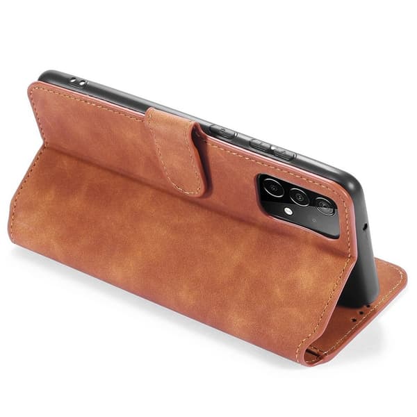 DG.MING Retro Mobilskal för Samsung Galaxy A52 4G/5G - Brun