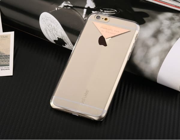 Usams BaksideSkal till Apple iPhone 6 / 6S  - Koppar Transparent