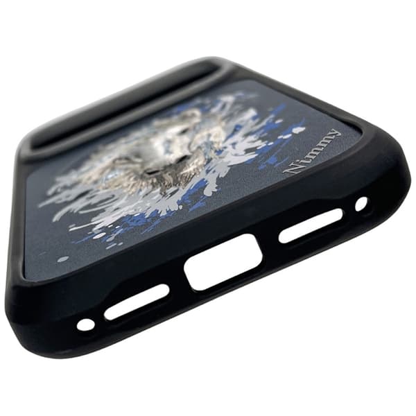 Nimmy Mobilskal För iPhone 17 Pro Max MagSafe Horse - Marinblå Blå