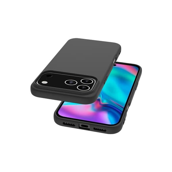 Mobilskal till iPhone 17 Pro Soft Matte - Svart Svart