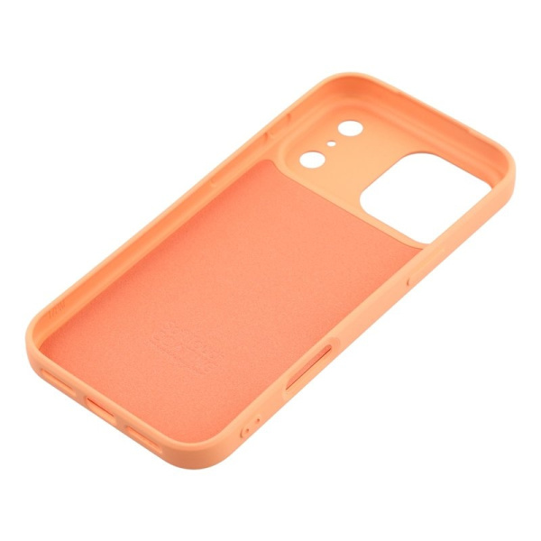 X-LEVEL Mobilskal till iPhone 17 Pro Soft TPU Anti Scratch Orange