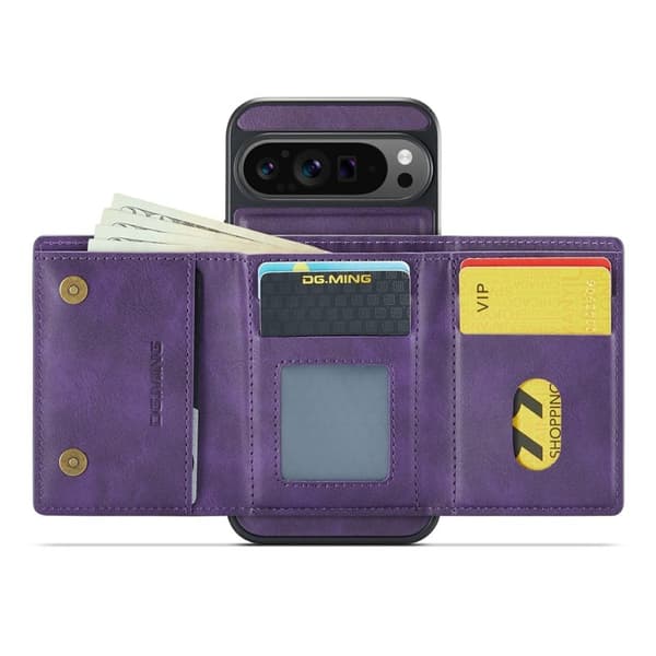DG.MING M6 Series Mobilskal till Google Pixel 9 Pro XL Magnetisk Lila