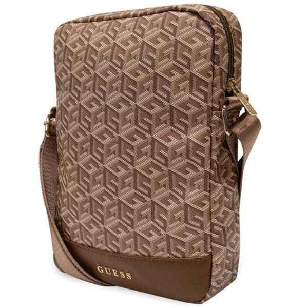 Guess Tabletetui 10" gCube Stripe - Brun Brun