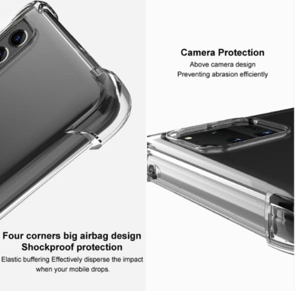 IMAK Google Pixel 7 Pro -kuori, iskunkestävä TPU - läpinäkyvä Transparent