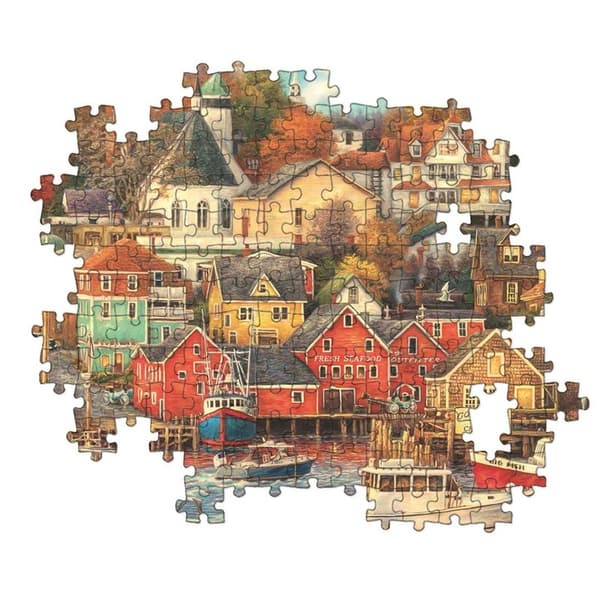 CLEMENTONI Pussel 1500 Pcs CB High Quality Collection Good Times Harbor