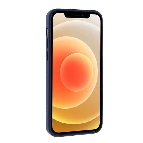 X-LEVEL Mobilskal till iPhone 12 mini i Flytande Silikon - Blå