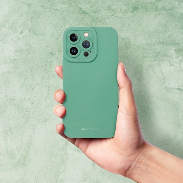 Roar Luna skal för iPhone 14 Plus Grön