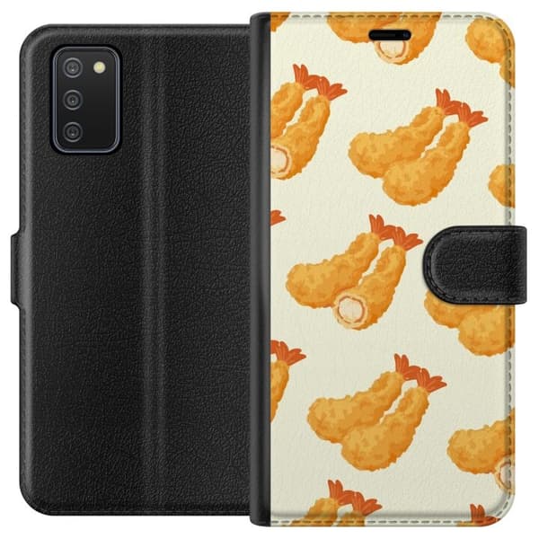 Plånboksfodral till Samsung Galaxy A02s med Räkor