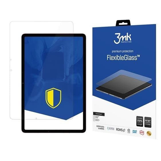 3MK Galaxy Tab S7 Plus Hybrid Okrossbart Glas FlexibleGlass Transparent