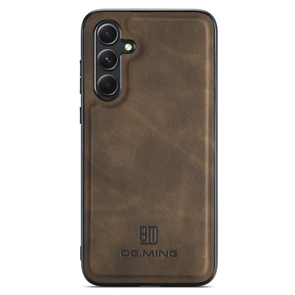 DG.MING M1 Series Mobilskal till Samsung Galaxy S25 Kickstand Brun