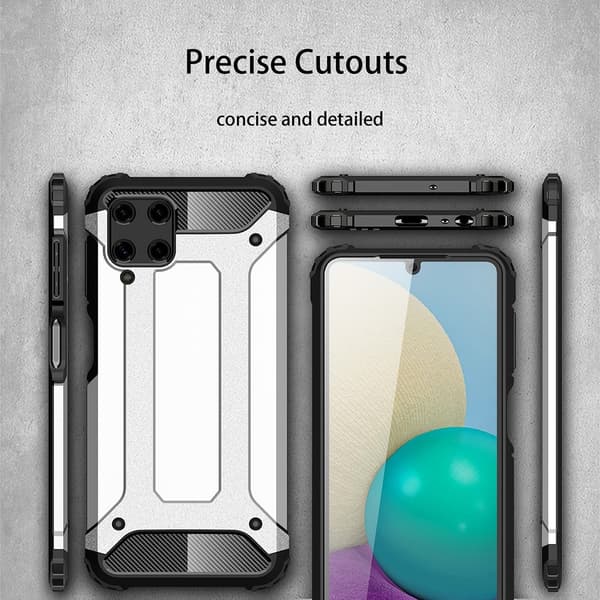 Tough Armor Telefontaske Galaxy A22 4G - Sort Black