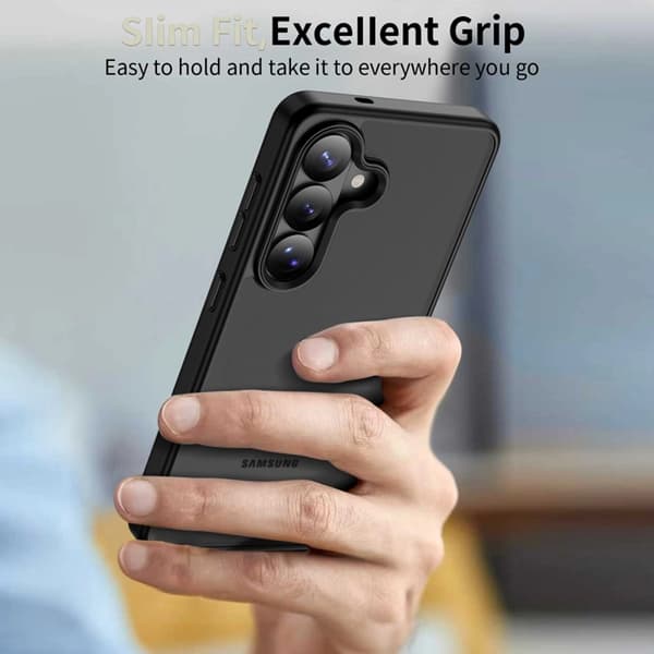Tech-Protect Mobilcover Til Galaxy S26 Magmat - Mat Sort Svart