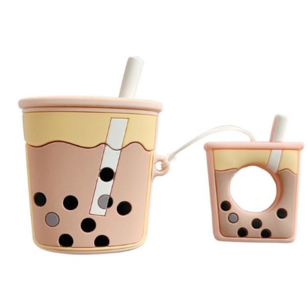 AirPods Pro Skal Boba Milk Tea Silikon - Beige