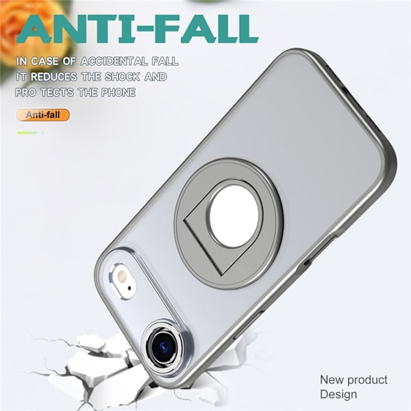 Mobilskal till iPhone Air MagSafe Rotating Kickstand - Grå Grå
