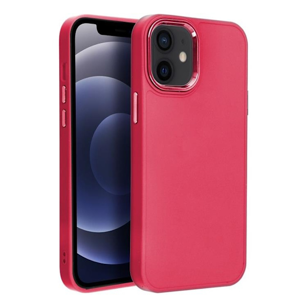 Mobilskal till iPhone 12 Mini Frame - Magenta Magenta
